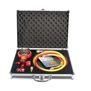 IWISS Digital Manifold Pressure Gauges 2 Hoses For Refrigeration Systems