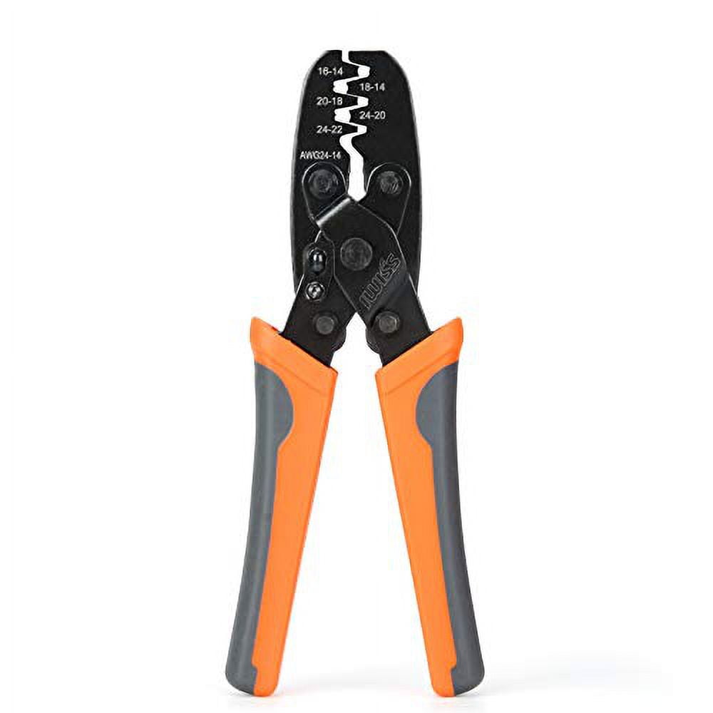 IWISS Non Insulated Open Barrel Terminal Crimp Tool - Wire IWISS Non Insulated Open Barrel Terminal Crimp Tool - Wire
