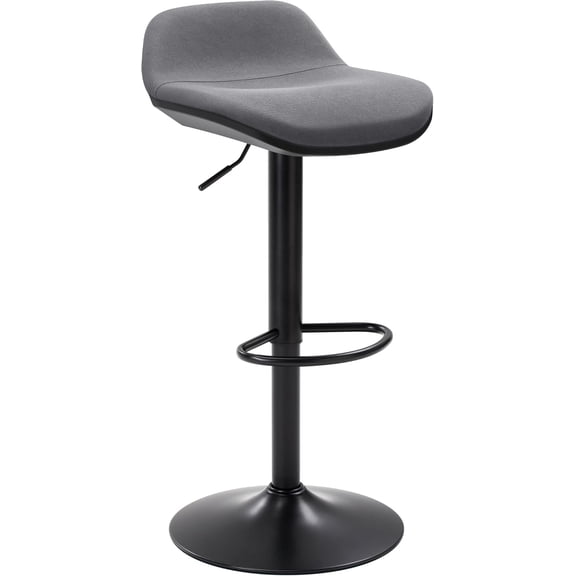 IWMH Standing Desk Stool, Height Adjustable Standing Desk Chair, Ergonomic Sit Stand Stool with Footrest, 360° Swivel Leaning Stools for Office Home (Grey)