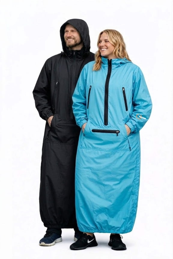 IWOM WeatherShield Waterproof Convertible Jacket
