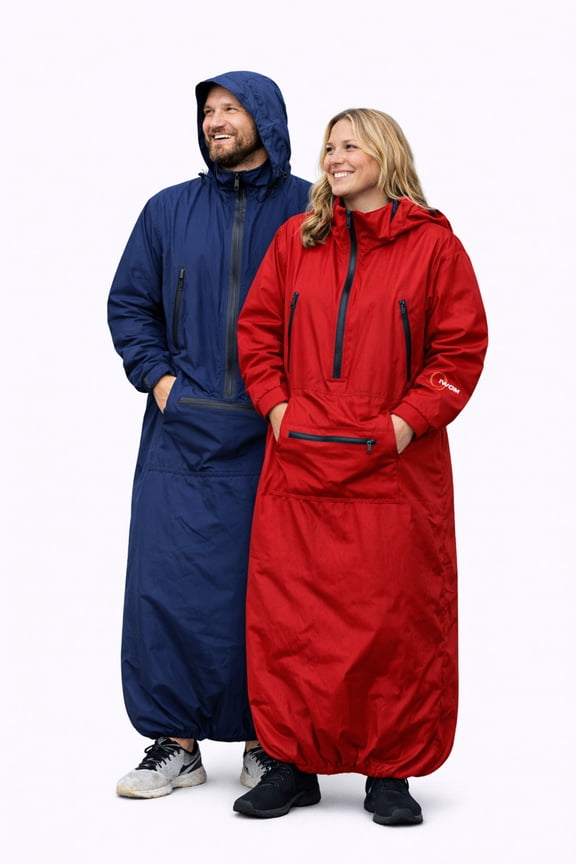 IWOM WeatherShield Waterproof Convertible Jacket