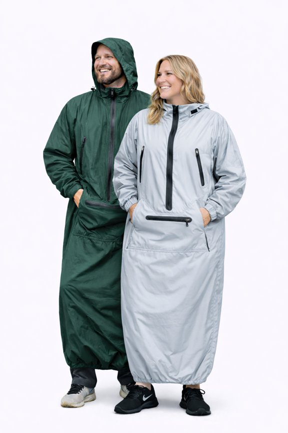 IWOM WeatherShield Waterproof Convertible Jacket