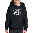 thumbnail image 1 of IWPF - Big Boys Hoodies and Sweatshirts - Adopt Animal Rescue, 1 of 5