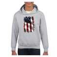 thumbnail image 1 of IWPF - Big Boys Hoodies and Sweatshirts - American Flag 4th of July, 1 of 5