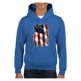 thumbnail image 1 of IWPF - Big Boys Hoodies and Sweatshirts - American Flag 4th of July, 1 of 5