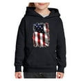 thumbnail image 1 of IWPF - Big Boys Hoodies and Sweatshirts - American Flag 4th of July, 1 of 5