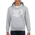 thumbnail image 1 of IWPF - Big Boys Hoodies and Sweatshirts - Dad I Love You, 1 of 5
