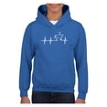 thumbnail image 1 of IWPF - Big Boys Hoodies and Sweatshirts - Heartbeat Horses, 1 of 5