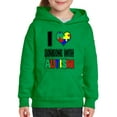 thumbnail image 1 of IWPF - Big Boys Hoodies and Sweatshirts - I Love Someone With Autism, 1 of 5
