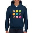 thumbnail image 1 of IWPF - Big Boys Hoodies and Sweatshirts - Love Food Donuts Doughnuts, 1 of 5