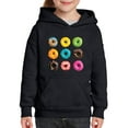 thumbnail image 1 of IWPF - Big Boys Hoodies and Sweatshirts - Love Food Donuts Doughnuts, 1 of 5