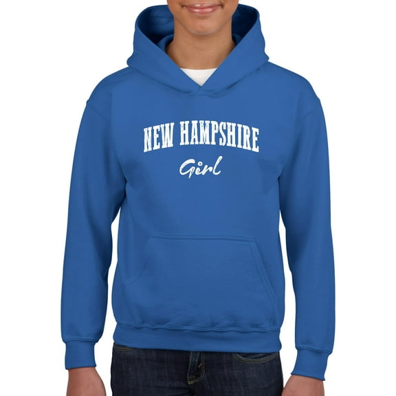 IWPF - Big Boys Hoodies and Sweatshirts - New Hampshire Girl