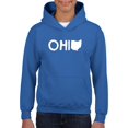 thumbnail image 1 of IWPF - Big Boys Hoodies and Sweatshirts - Ohio Map, 1 of 5