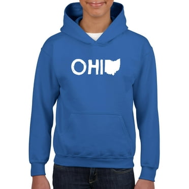 IWPF - Big Boys Hoodies and Sweatshirts - Ohio Map
