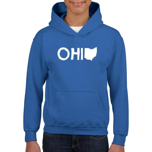 IWPF - Big Boys Hoodies and Sweatshirts - Ohio Map