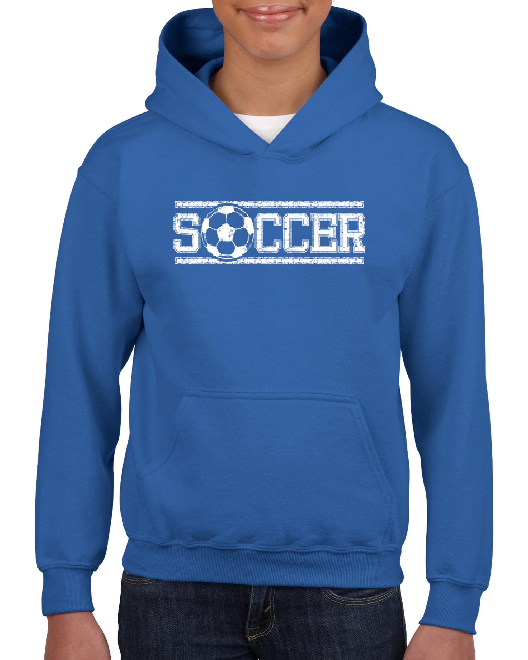 IWPF - Big Boys Hoodies and Sweatshirts - Soccer With Ball - Walmart.com