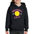 thumbnail image 1 of IWPF - Big Boys Hoodies and Sweatshirts - Softball Girl, 1 of 5
