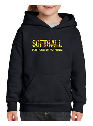 Tstars Love Softballl Gifts for Fans Players Leggings Hoodies Sweatshirts for Women