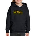 thumbnail image 1 of IWPF - Big Boys Hoodies and Sweatshirts - Softball Play Hard or Go Home, 1 of 5