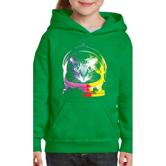 IWPF - Big Boys Hoodies and Sweatshirts - Space Cat