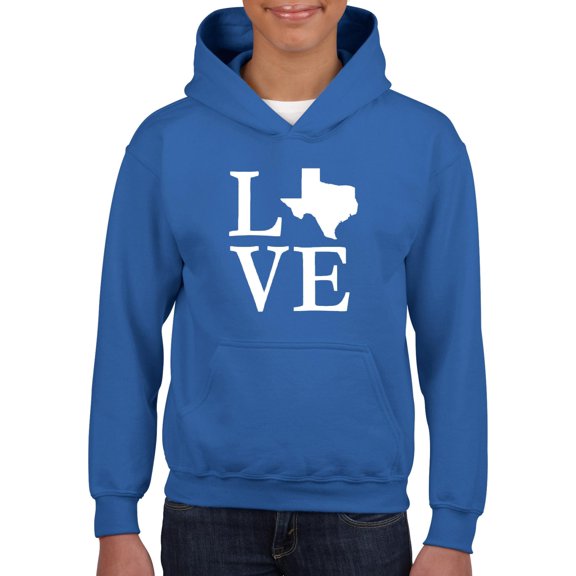 IWPF - Big Boys Hoodies and Sweatshirts - Texas Flag