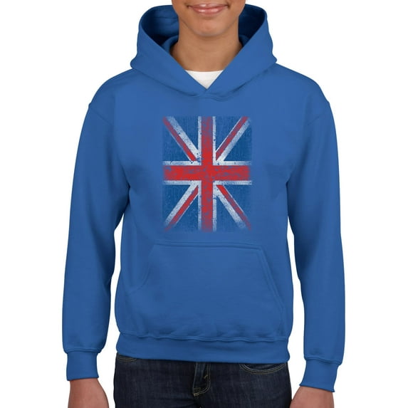 IWPF - Big Boys Hoodies and Sweatshirts - Union Jack British Flag