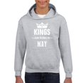 thumbnail image 1 of Artix - Big Boys Hoodies and Sweatshirts - Birthday Gift Kings are Born in May, 1 of 5