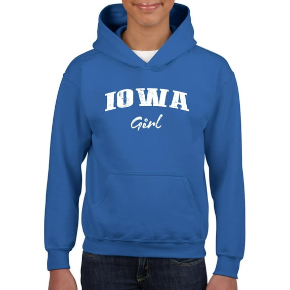 IWPF - Big Boys Hoodies and Sweatshirts, up to Big Boys Size 24 - Iowa Girl