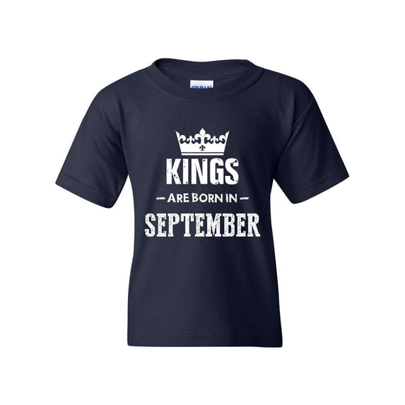Artix - Big Boys T-Shirts and Tank Tops - Birthday Gift Kings Are Born In September