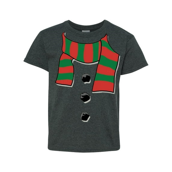 IWPF - Big Boys T-Shirts and Tank Tops - Christmas Snowman Scarf