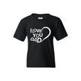 thumbnail image 1 of IWPF - Big Boys T-Shirts and Tank Tops - Dad I Love You, 1 of 5