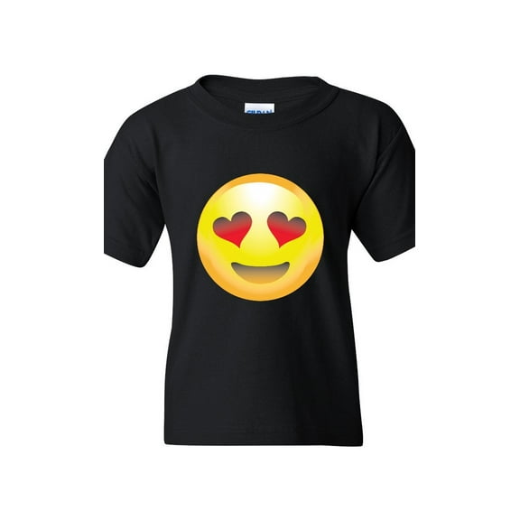 IWPF - Big Boys T-Shirts and Tank Tops - Emoji Heart-Shaped Eyes