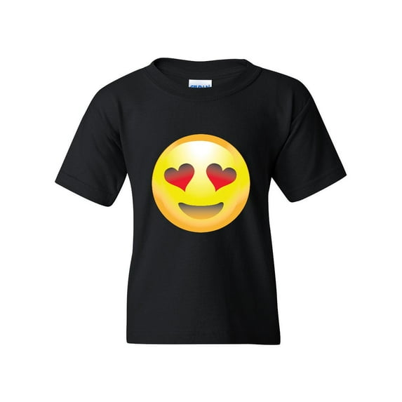 IWPF - Big Boys T-Shirts and Tank Tops - Emoji Heart-Shaped Eyes