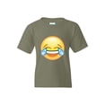 thumbnail image 1 of IWPF - Big Boys T-Shirts and Tank Tops - Emoji Laughing Tears, 1 of 5