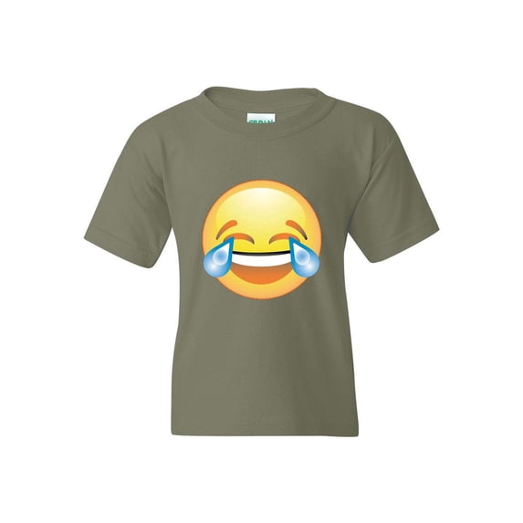 IWPF - Big Boys T-Shirts and Tank Tops - Emoji Laughing Tears