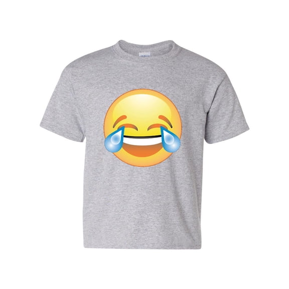 IWPF - Big Boys T-Shirts and Tank Tops - Emoji Laughing Tears