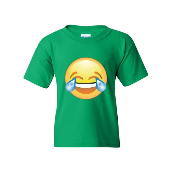 IWPF - Big Boys T-Shirts and Tank Tops - Emoji Laughing Tears