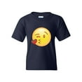 thumbnail image 1 of IWPF - Big Boys T-Shirts and Tank Tops - Emoji Winky Face, 1 of 5