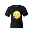 thumbnail image 1 of IWPF - Big Boys T-Shirts and Tank Tops - Emoji Winky Face, 1 of 5