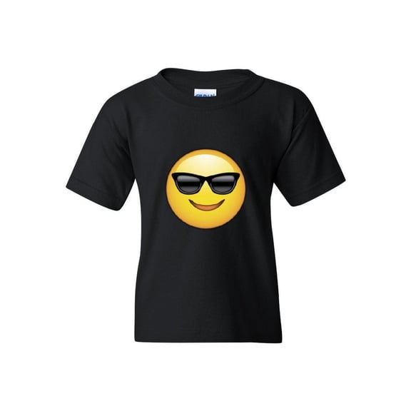IWPF - Big Boys T-Shirts and Tank Tops - Emoji with Sunglasses