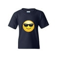 thumbnail image 1 of IWPF - Big Boys T-Shirts and Tank Tops - Emoji with Sunglasses, 1 of 5