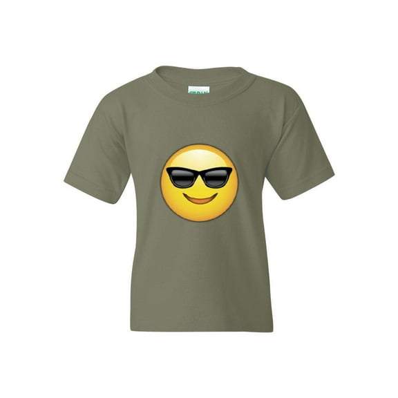 IWPF - Big Boys T-Shirts and Tank Tops - Emoji with Sunglasses