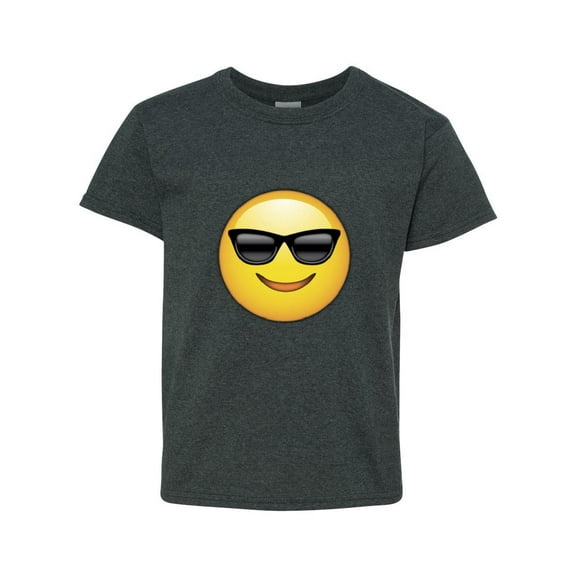 IWPF - Big Boys T-Shirts and Tank Tops - Emoji with Sunglasses