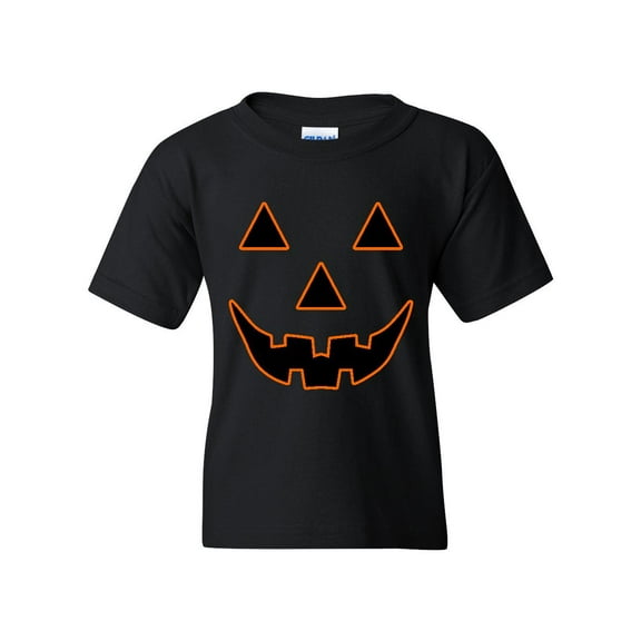 IWPF - Big Boys T-Shirts and Tank Tops - Halloween Costume Pumpkin Face