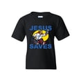 thumbnail image 1 of IWPF - Big Boys T-Shirts and Tank Tops - Jesus Saves Hockey Goalie, 1 of 5