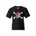 thumbnail image 1 of IWPF - Big Boys T-Shirts and Tank Tops - Jolly Roger Skull & Crossbones, 1 of 5