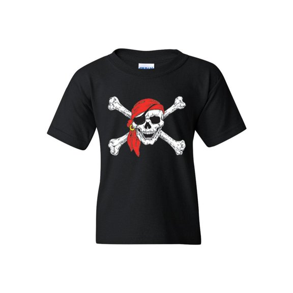 IWPF - Big Boys T-Shirts and Tank Tops - Jolly Roger Skull & Crossbones