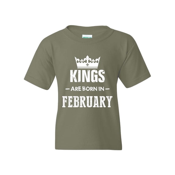 IWPF - Big Boys T-Shirts and Tank Tops - Birthday Gift Kings Are Born In February