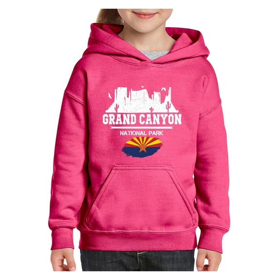 IWPF - Big Girls Hoodies and Sweatshirts - Arizona Grand Canyon National Park