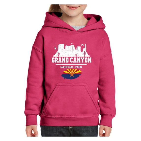 IWPF - Big Girls Hoodies and Sweatshirts - Arizona Grand Canyon National Park